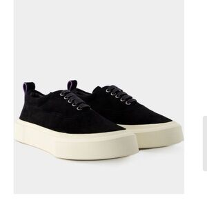 NIB: Eytys Mother Black Canvas Sneakers, size. 39